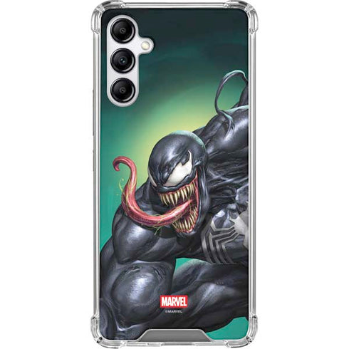 Marvel Venom Symbiote Galaxy A15 5G Clear Case